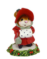 Wee Forest Folk Miniatures M-146 - Miss Noel (Red)