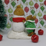 Wee Forest Folk Miniatures M-188 - Snow Buddies (Green)