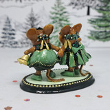 Wee Forest Folk Limited Edition M-304 - Christmas Belles (Green)