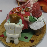 Wee Forest Folk Limited Edition M-177 - Valentine's Day Tea for Three