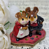 Wee Forest Folk Limited Edition M-259 - The Wee Family (Valentine's Day) 