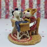 Wee Forest Folk Special M-040 - Miss Bobbin (Independence Day)