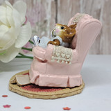 Wee Forest Folk Miniatures M-265 - Holly's Hotline (Pink)