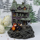 Wee Forest Folk Miniatures M-165 - Haunted Mouse House (Purple) 