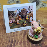 Wee Forest Folk Limited Edition H-3s - Baby Hippo