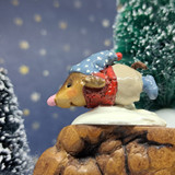 Wee Forest Folk Miniatures MO-04b - Mole's Belly Whopper (Taupe)