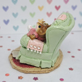 Wee Forest Folk Miniatures M-265 - Holly's Hotline (Green) 