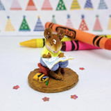 Wee Forest Folk Miniatures M-208 - Struggling Artist (MOM) 