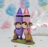 Wee Forest Folk Miniatures M-533 - Drawn Together Customized (Purple & Pink)