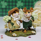 Wee Forest Folk Limited Edition LTD-08 - Strolling Through the Seasons in Spring (St. Patrick's Day)