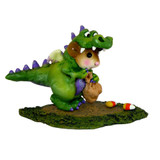 Wee Forest Folk Miniatures M-377 - Dragon Dress-Up (Green) Wee Forest Folk Miniatures M-377 - Dragon Dress-Up (Green)