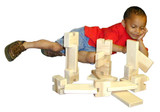 Beka Wooden Blocks - 18 Piece Little Builder Set