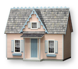 Victorian Cottage Jr Unfinished Dollhouse Kit Victorian Cottage Jr Unfinished Dollhouse Kit