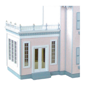 Jr Conservatory Addition Unfinished Dollhouse Kit Jr Conservatory Addition Unfinished Dollhouse Kit