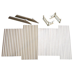 Jr Interior Finishing Kit Unfinished Dollhouse Kit Accessory