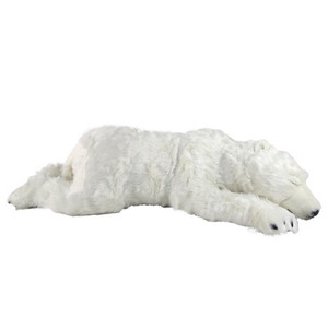 Hansa Polar Bear Cub, Lg Sleeping 41''L (4043)