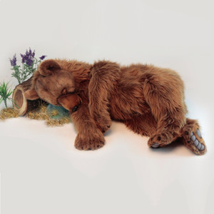 Hansa Grizzly Bear Sleeping, 55" Long (6848) Hansa Grizzly Bear Sleeping, 55" Long (6848)