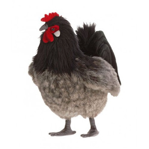 Hansa Black and Grey Hen, 10" (6037) Hansa Black and Grey Hen, 10" (6037)