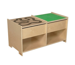 Build-N-Play Table with Race Track Build-N-Play Table with Race Track