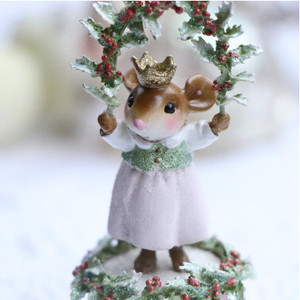 Wee Forest Folk Miniatures M-704 - Vintage Chris-Miss Wee Forest Folk Miniatures M-704 - Vintage Chris-Miss