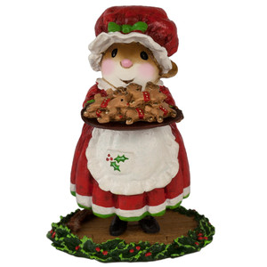 Wee Forest Folk Miniatures M-601 - Mrs. Claus's Cookies