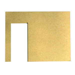 Dollhouse Room Divider with Standard Interior Door Cutout Dollhouse Room Divider with Standard Interior Door Cutout