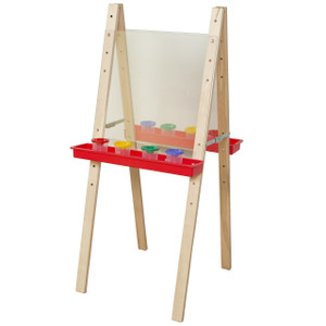 Double Sided Adjustable Acrylic Floor Easel Double Sided Adjustable Acrylic Floor Easel