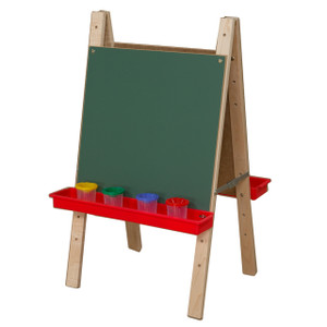 Double Sided Chalkboard Art Easel for Toddlers