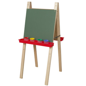 Double Sided Adjustable Chalkboard Floor Easel Double Sided Adjustable Chalkboard Floor Easel