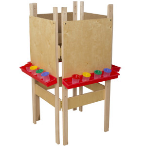 4-Sided Adjustable Plywood Floor Easel 4-Sided Adjustable Plywood Floor Easel