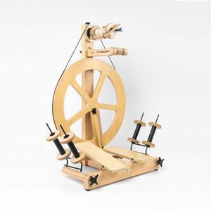 Louet S10 Concept 5-Spoke Scotch Tension Double Treadle Spinning Wheel SP0133