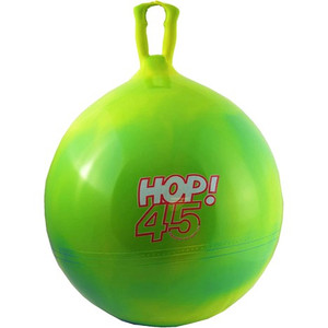 Gymnic 18 Inch Green Swirl Hop Ball 6824 Gymnic 18 Inch Green Swirl Hop Ball 6824