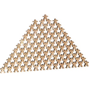 Stacking Dudes By Maple Landmark, 100 Pieces Stacking Dudes By Maple Landmark, 100 Pieces