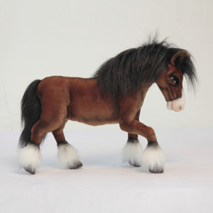Hansa Clydesdale Horse, 20"L (5443) Hansa Clydesdale Horse, 20"L (5443)