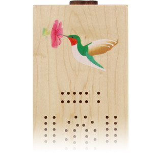 Hummingbird Cribbage Board by Maple Landmark 50675 Hummingbird Cribbage Board by Maple Landmark 50675