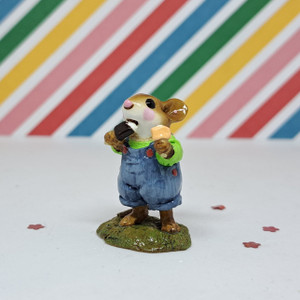 Wee Forest Folk Miniatures M-261 - Double Delight (Blue)