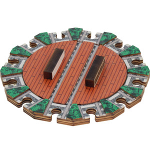 Turntable Accessory for Wooden Train By Maple Landmark Turntable Accessory for Wooden Train By Maple Landmark