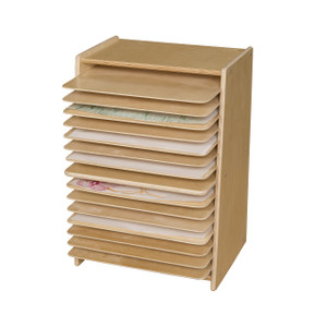 Mobile Art Drying and Storage Rack Mobile Art Drying and Storage Rack