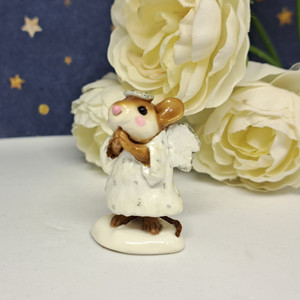 Wee Forest Folk Miniatures M-212 - Ice Angel (White)