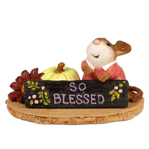 Wee Forest Folk Limited Edition M-658a - So Blessed 