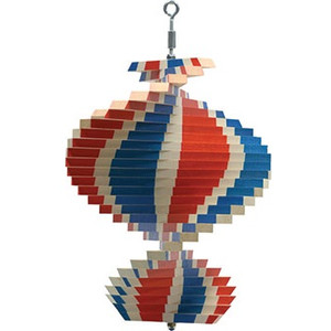 Red, White, and Blue Wind Spinner