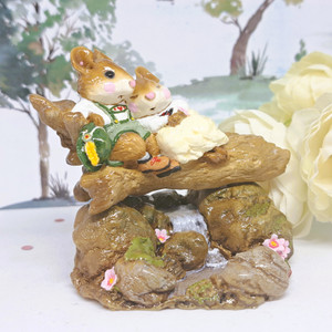 Wee Forest Folk Forest Scenes FS-4 - Mountain Stream (Yellow)