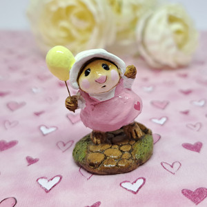 Wee Forest Folk Miniatures M-131 - Come Play (Pink)