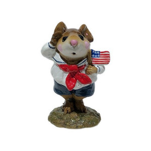 Wee Forest Folk Miniatures M-168 - Stars & Stripes Wee Forest Folk Miniatures M-168 - Stars & Stripes