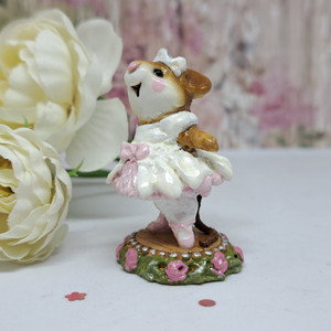 Wee Forest Folk Miniatures M-162 - Prima Ballerina (Pink) 