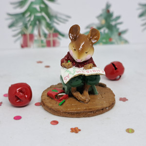 Wee Forest Folk Limited Edition M-208 - Struggling Artist (Christmas)