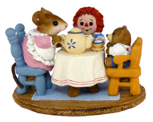 Wee Forest Folk Miniatures M-177 - Tea for Three Wee Forest Folk Miniatures M-177 - Tea for Three