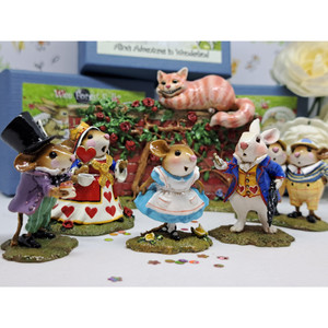 Wee Forest Folk Limited Edition Alice in Wonderland 6-Piece Set