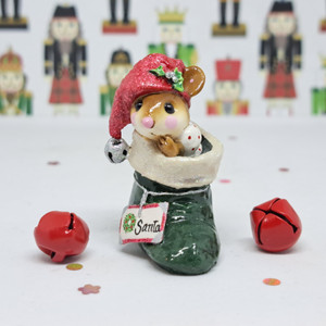 Wee Forest Folk Miniatures M-317 - Me in My Nightcap (Dark Green)