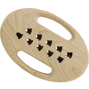 Jingle Bell Cheri Rattle, Unfinished, By Maple Landmark